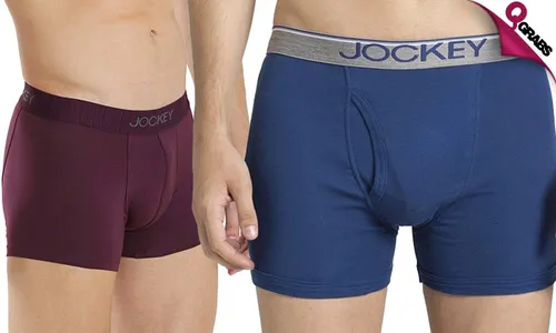 Jockey Boxers, Briefs & Trunks for Men!